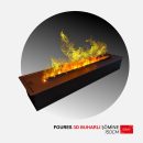 150cm 3D Buharlı Şömine